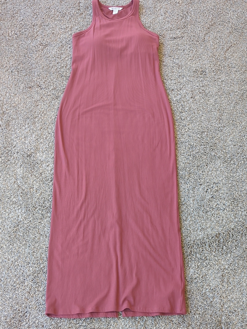 Athleta Signature Rib Maxi Dress - S